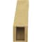 Ekena Millwork 5-inch W x 16-inch D x 16-inch H Balboa Rough Cedar Woodgrain TimberThane Knee Brace, Primed BRCUR05X16X16BOARCPR - alternate 5